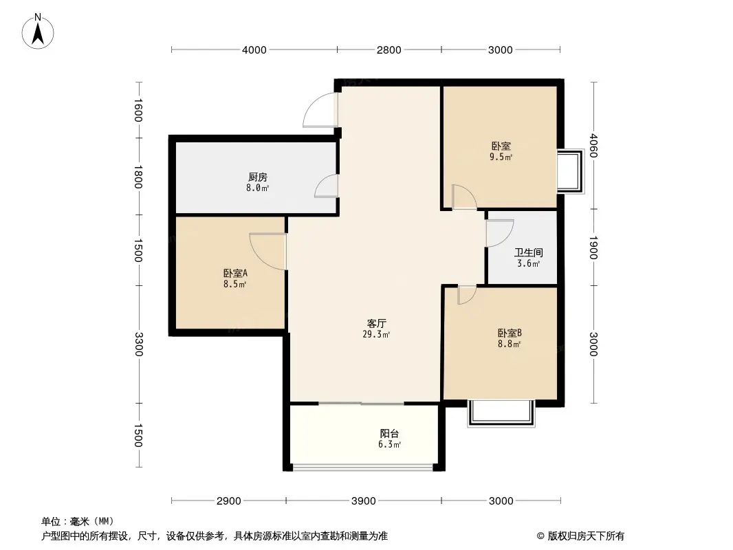 吾家花苑户型图