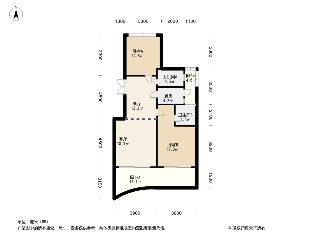 中国青城国际颐养中心户型图