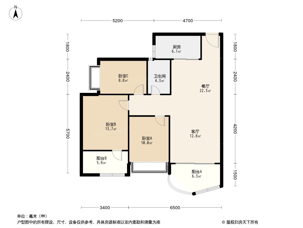 招商东岸户型图