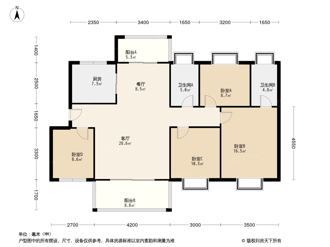 碧桂园·星钻户型图