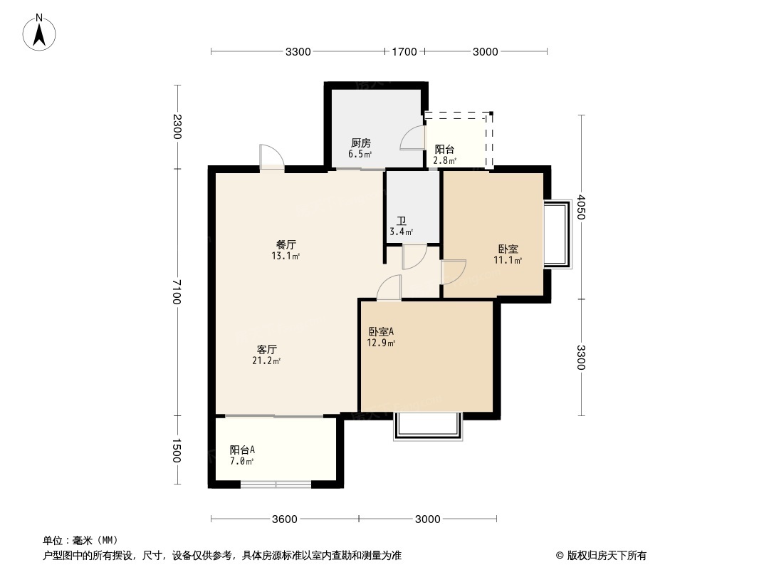 建泰御嘉花苑户型图