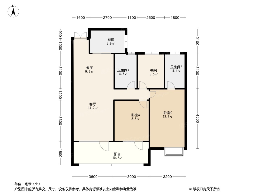 德雅国际城户型图