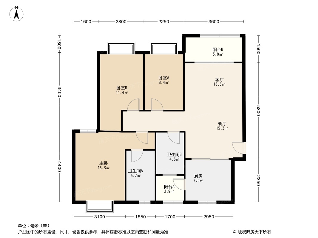 惠州恒大悦龙台户型图