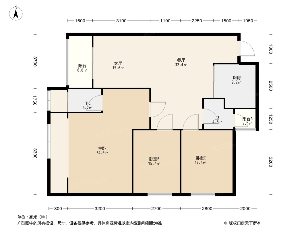 万科重庆天地户型图