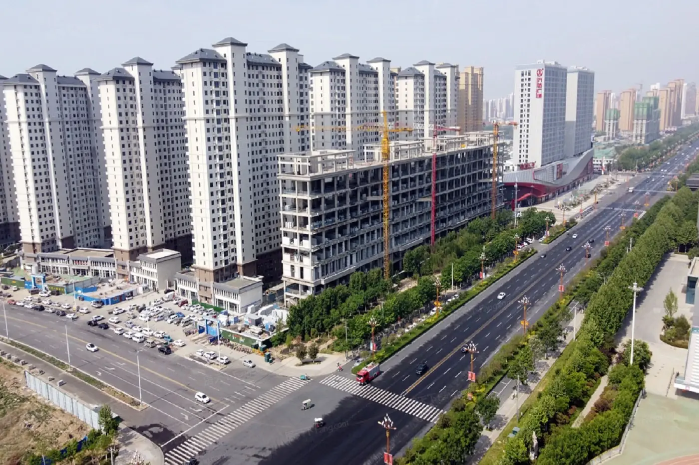 实景图:5.11日群体楼栋实拍