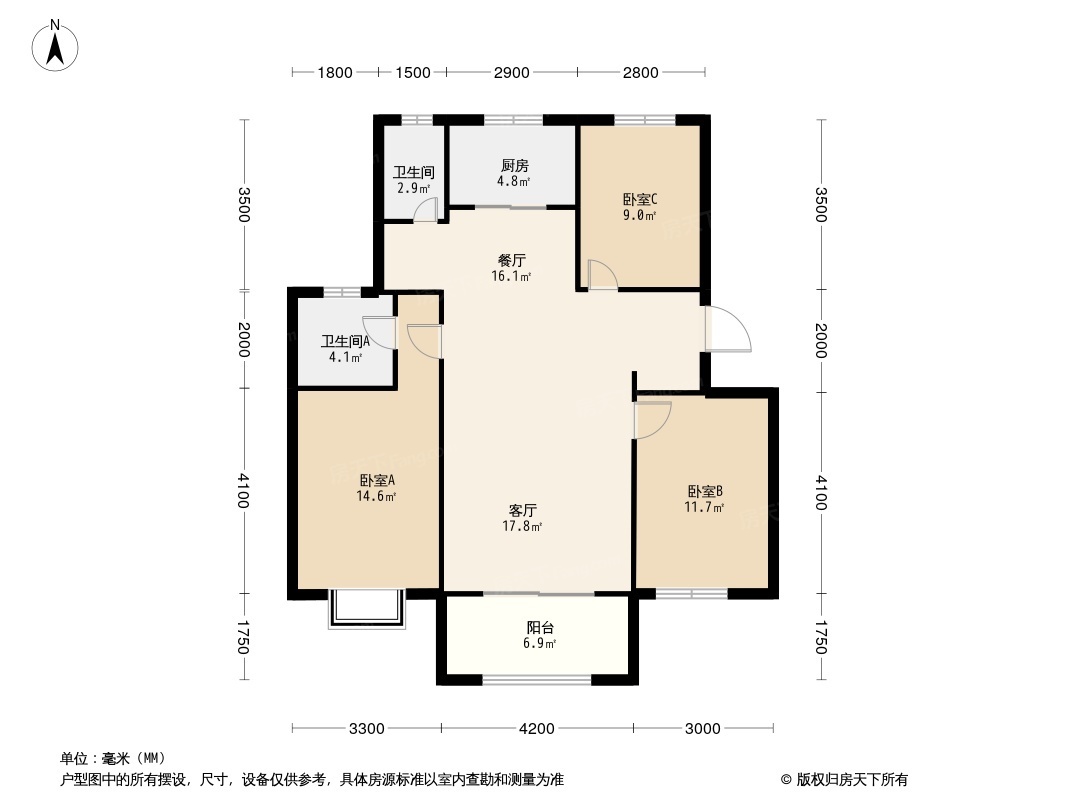 坤泰云著户型图