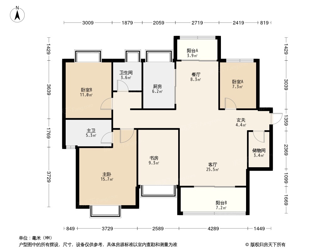 中国铁建·江门总部基地户型图