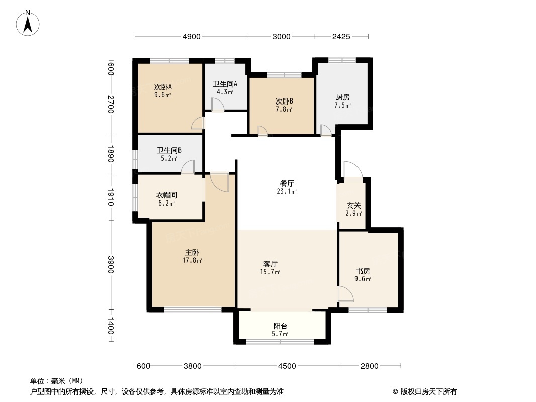 北科建翡翠华府户型图