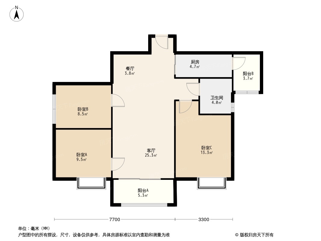 嘉兰轩户型图