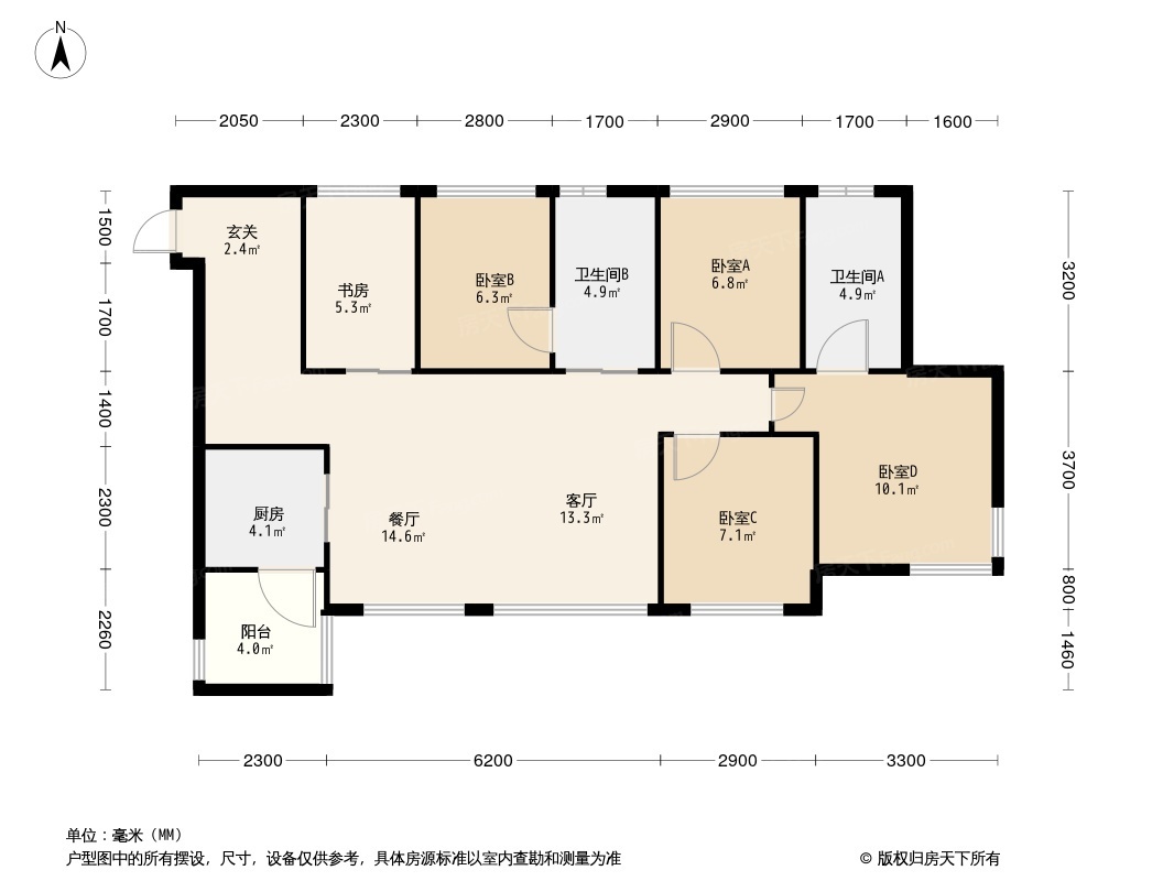 优品道珑苑户型图