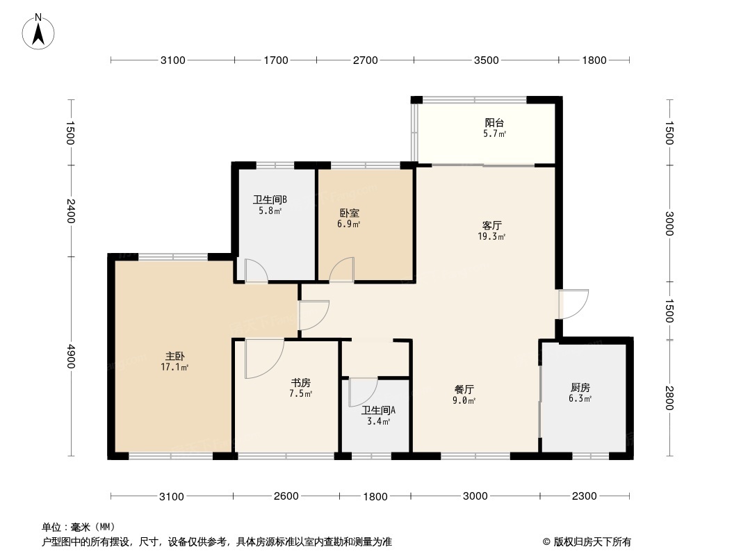 佳兆业云峰汇户型图