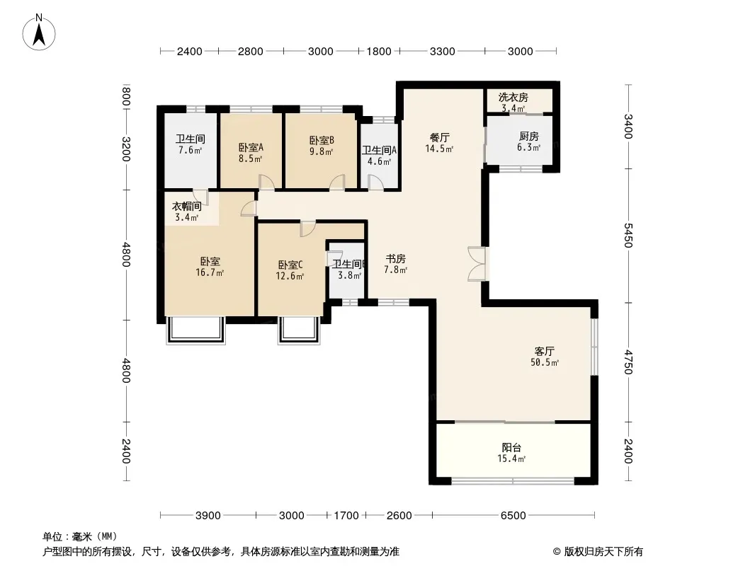 金科博翠湾户型图