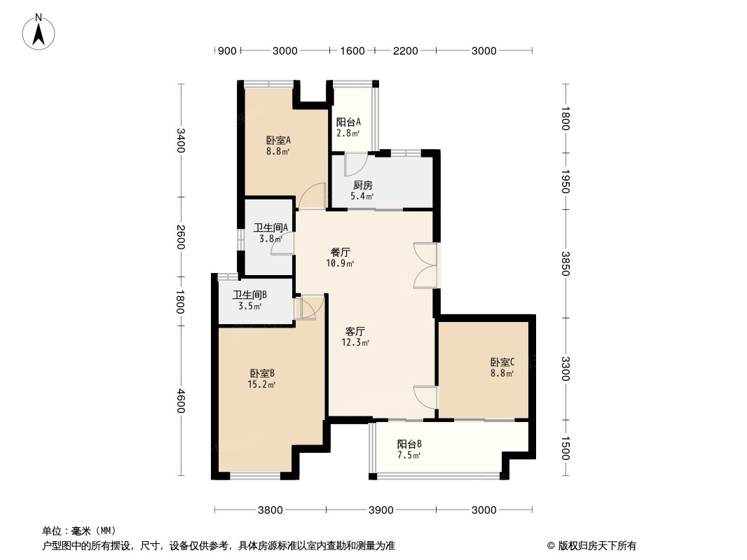 东原中业印江洲户型图