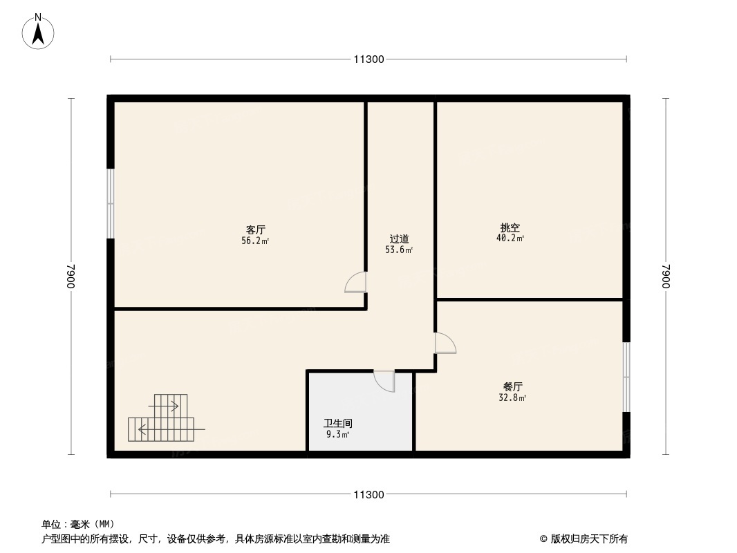 卓越屿海户型图