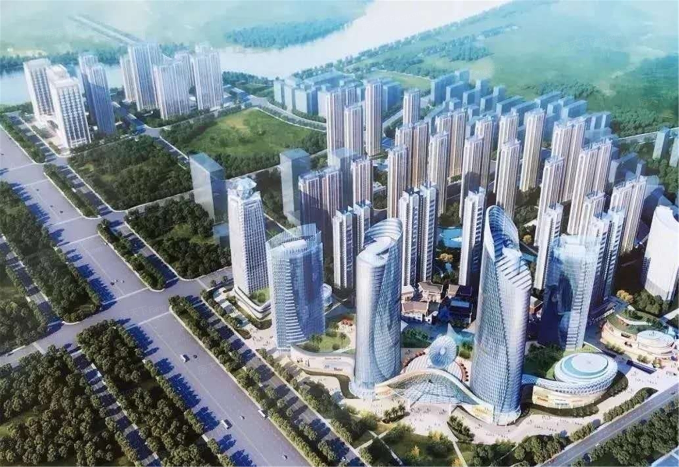 效果图:利嘉中欧城市广场