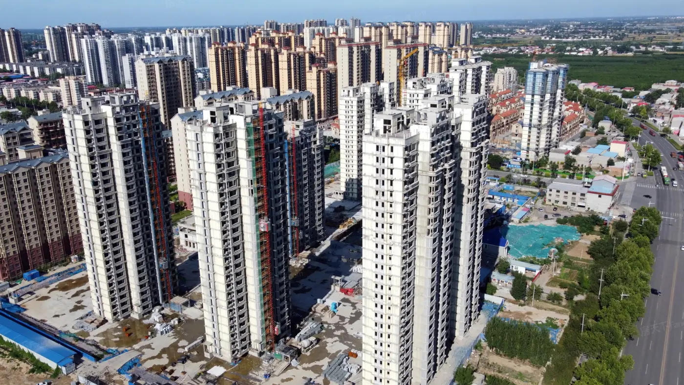 实景图:御峯三期航拍