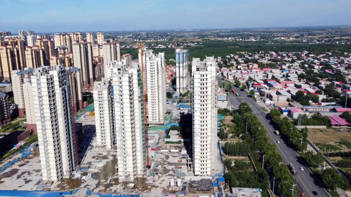 实景图:御峯三期航拍