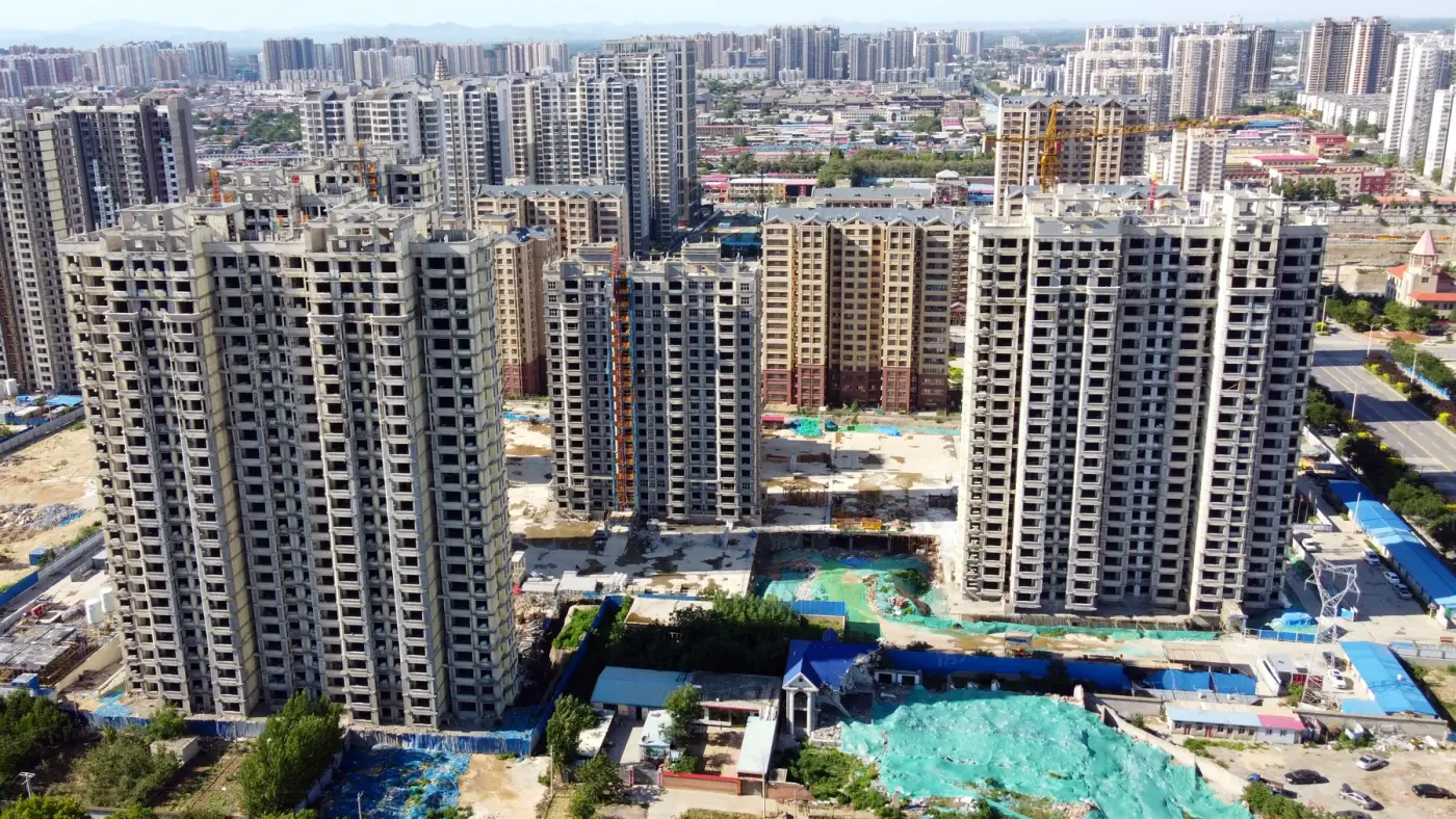 实景图:御峯三期航拍
