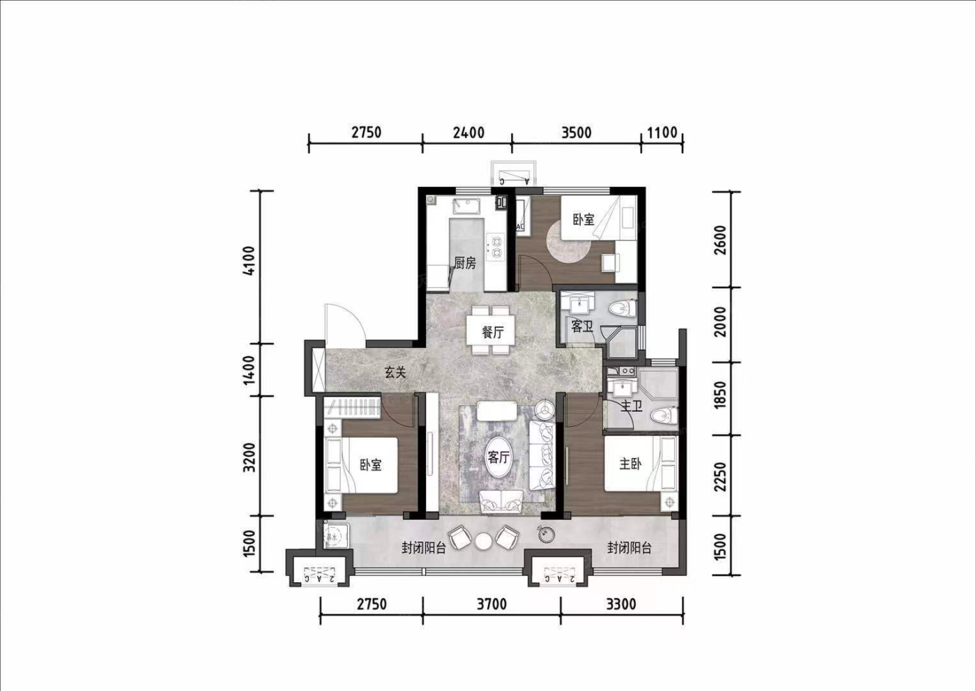 颐和 中梁 隆基泰和 领熙府户型图