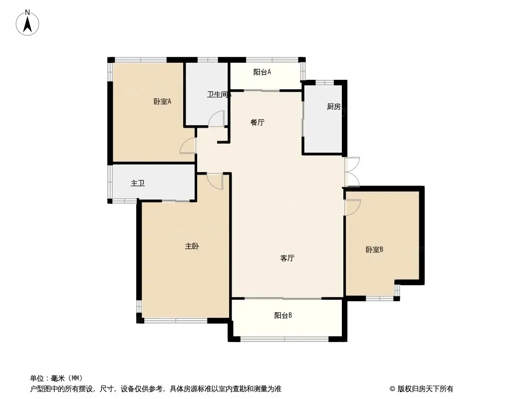 户型图:169㎡