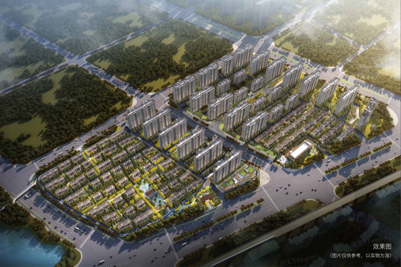 改善住房？为你搜罗2024年02月武汉武汉周边的热门四居室楼盘！