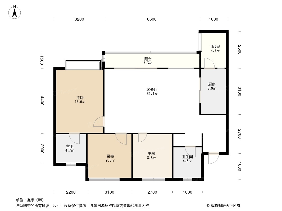 云上花居户型图