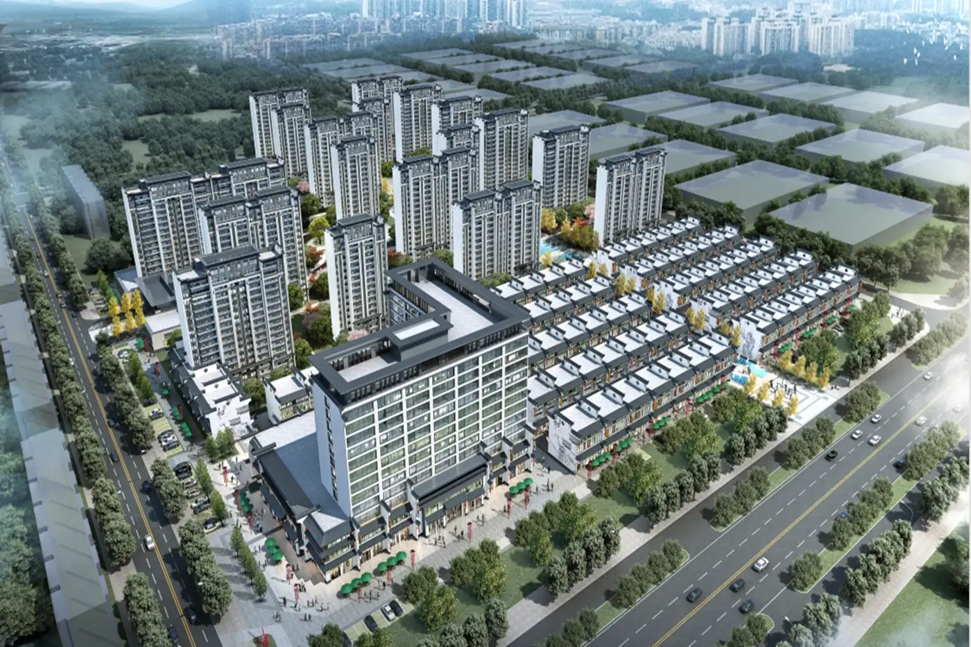 效果图:鸟瞰