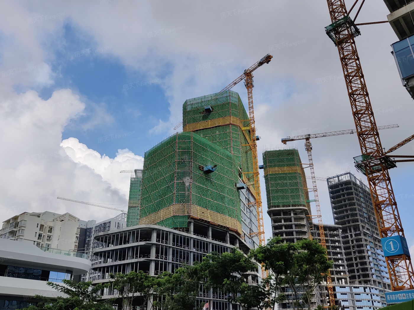 实景图:在建工地