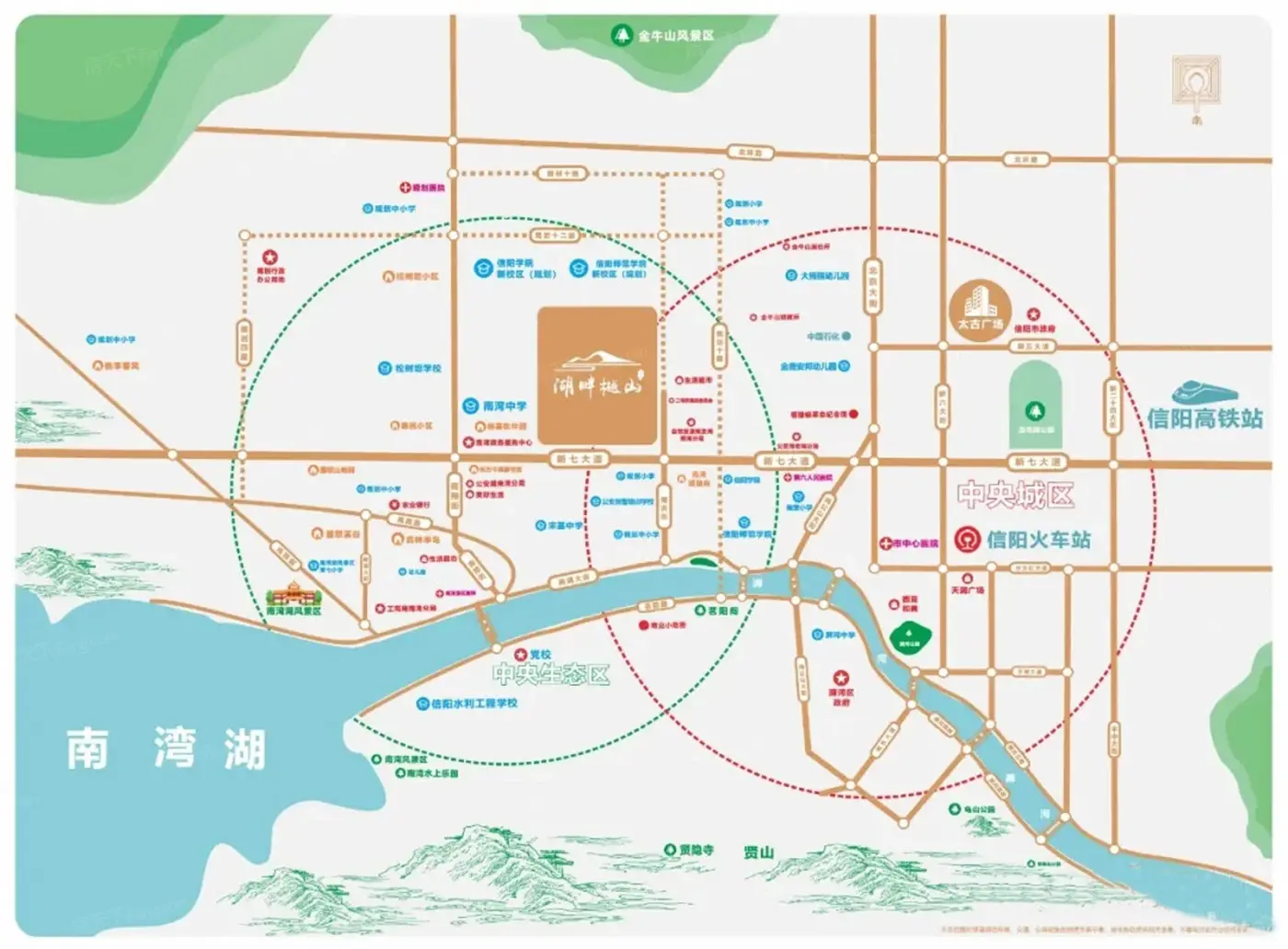 交通图:区位图
