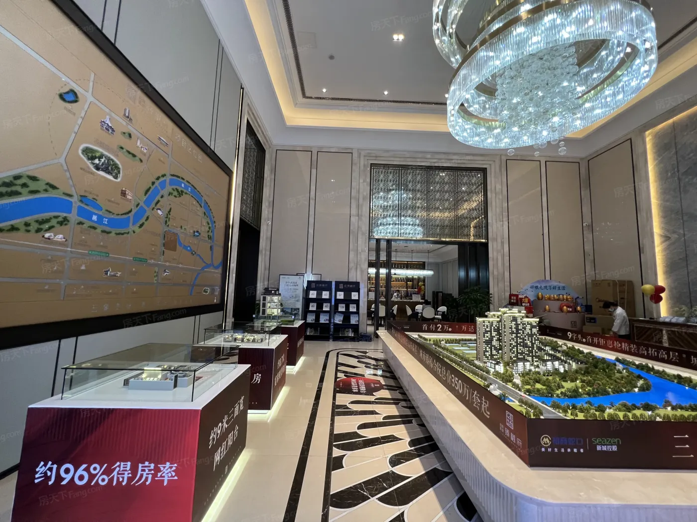 招商新城臻樾府3室2厅2卫南朝向2200.00元/月出租