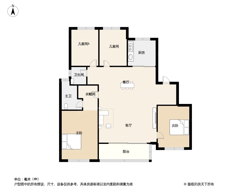 保利明玥霞光户型图