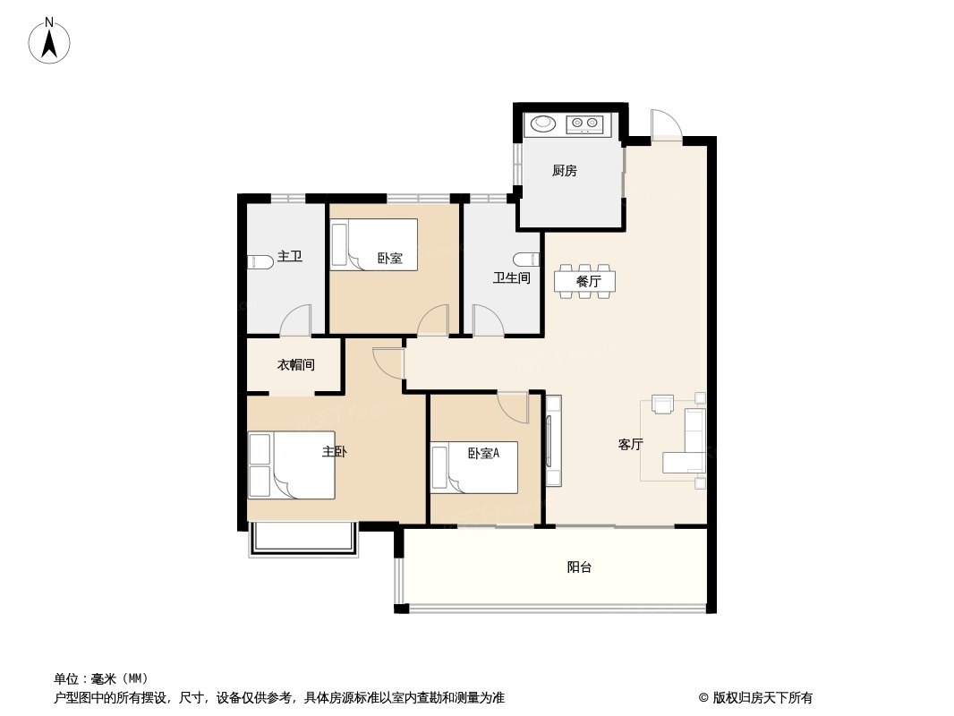 首开香悦户型图