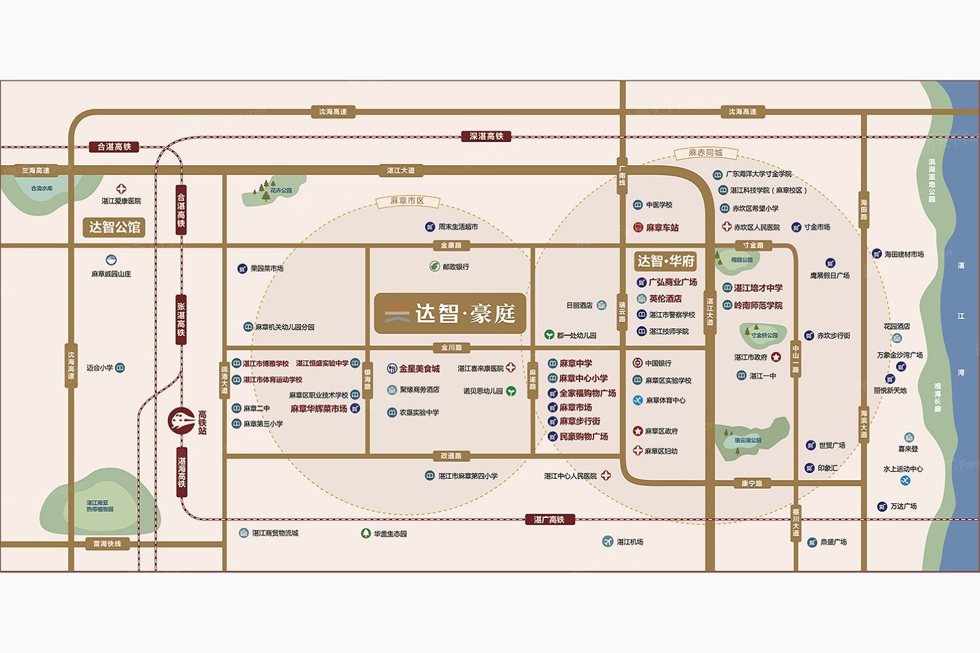 达智豪庭3号楼建面约6799㎡三至四房单位2月5日即将开盘