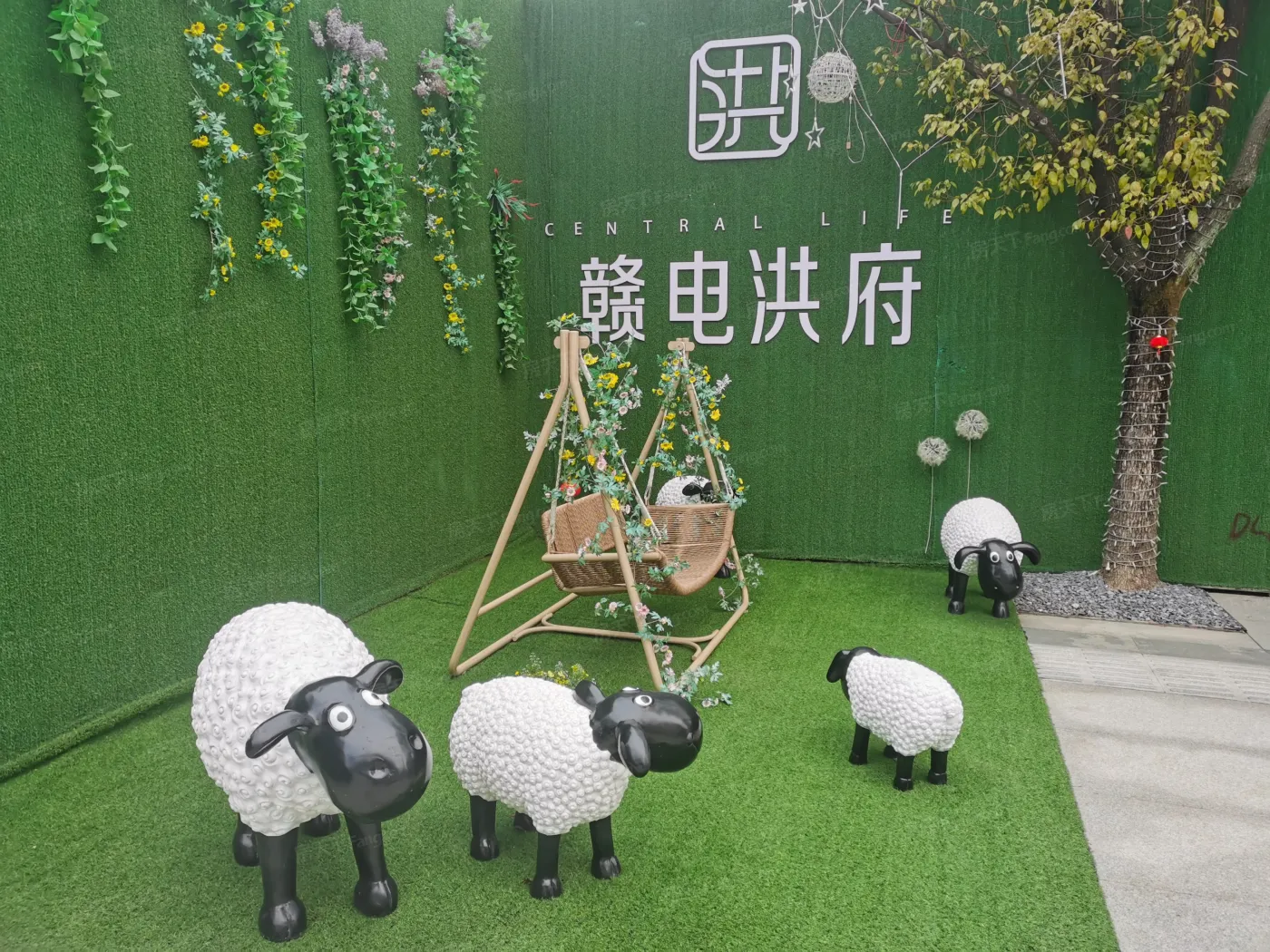 赣电洪府2室1厅1卫南朝向1100.00元/月出租