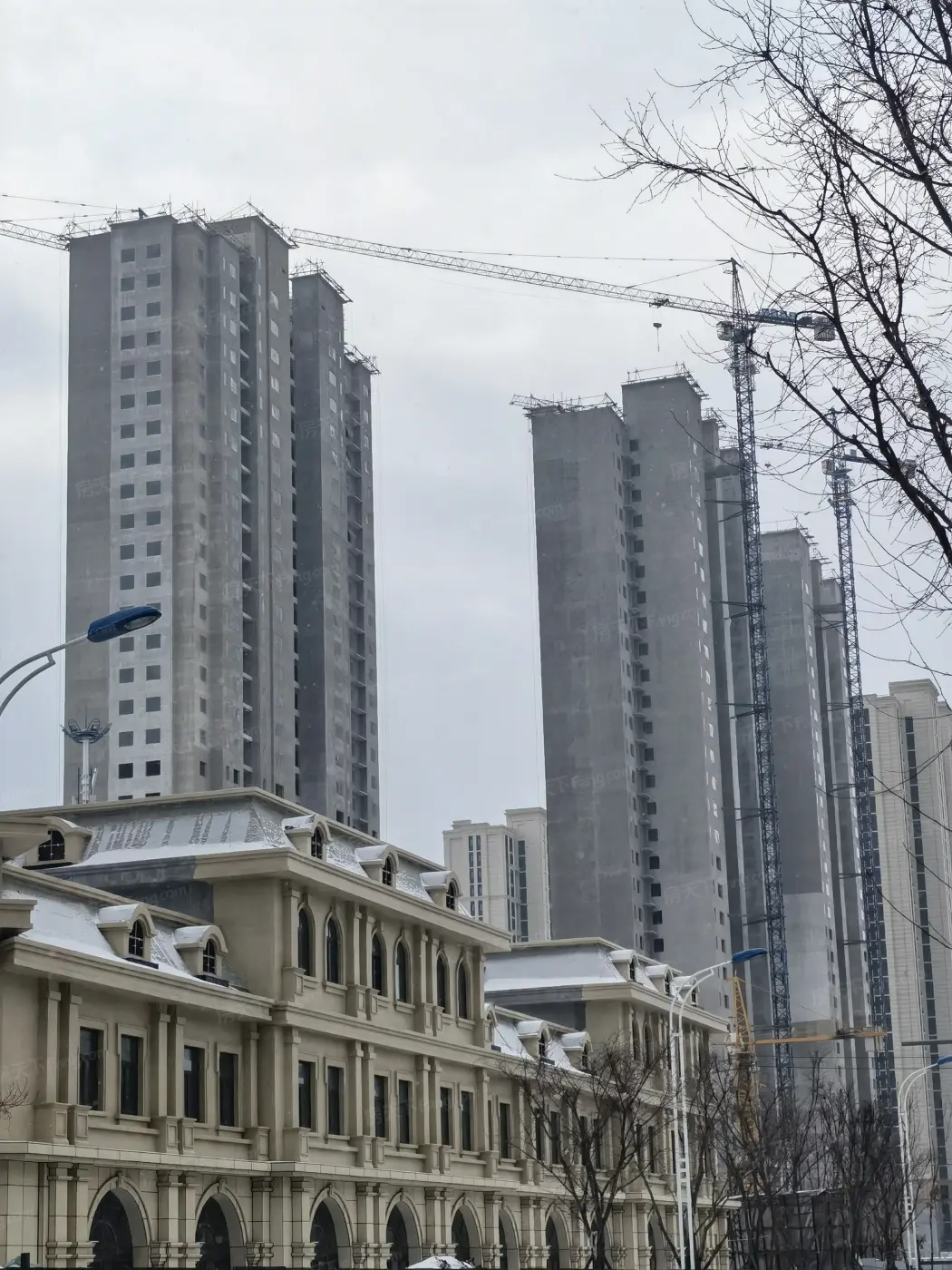 实景图:在建高层