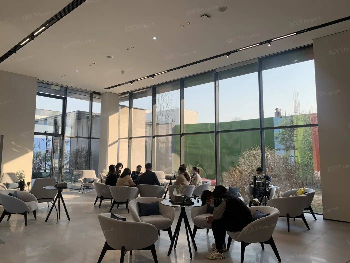 实景图:洽谈区