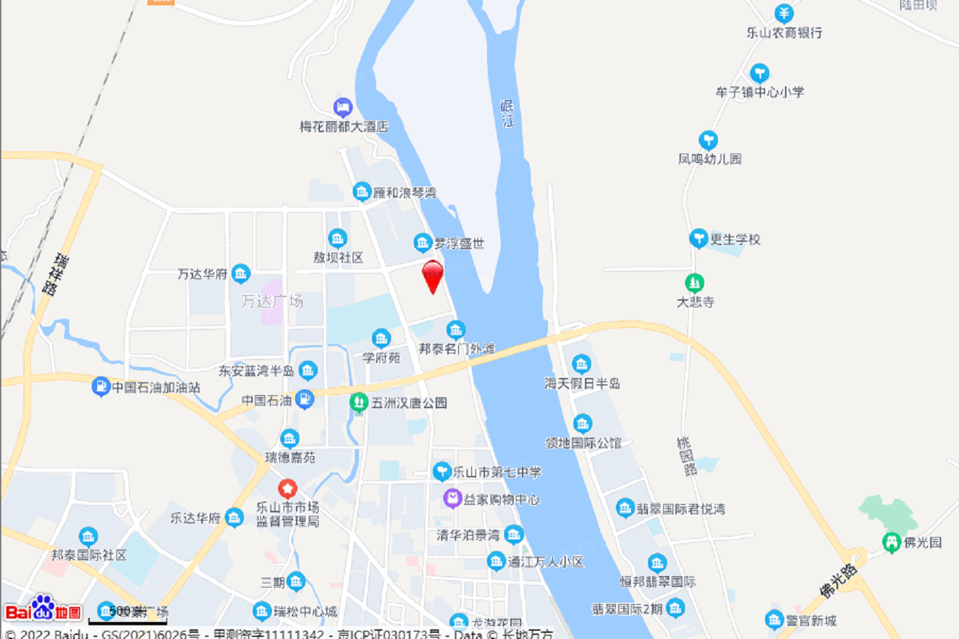 想有五星级的家？2023年12月乐山市中这些大于6000元/㎡的楼盘，价格高品质更优！