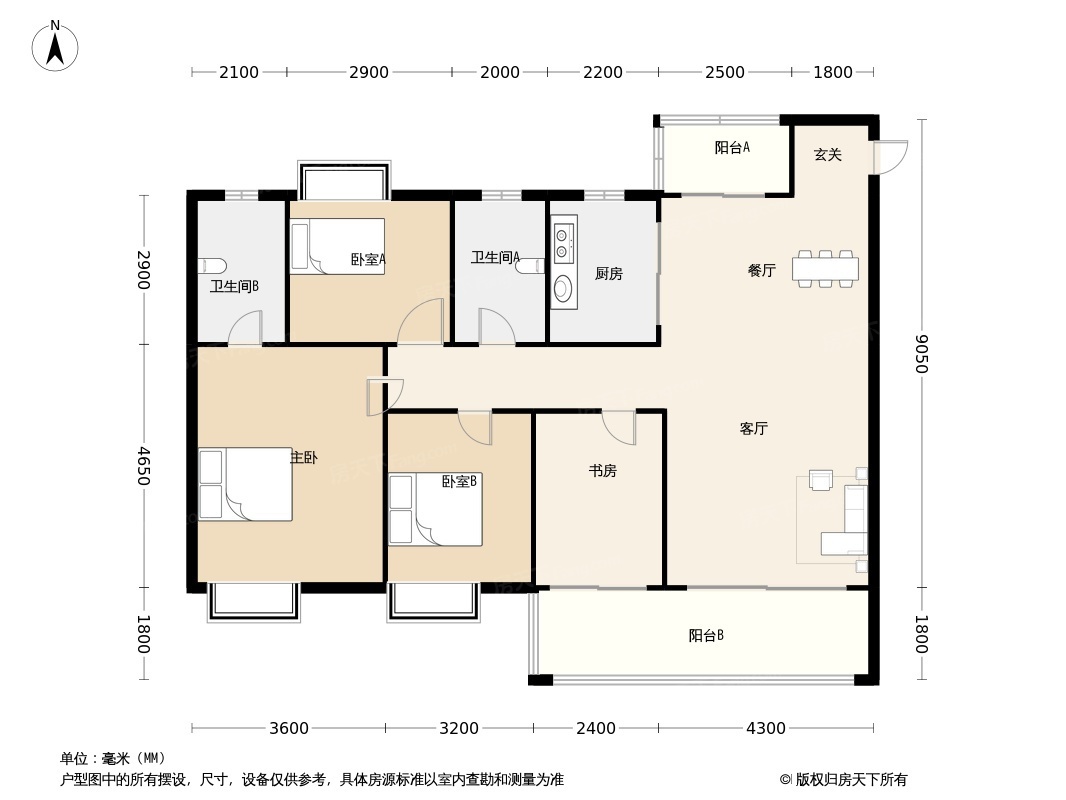 兴润·兴悦府户型图