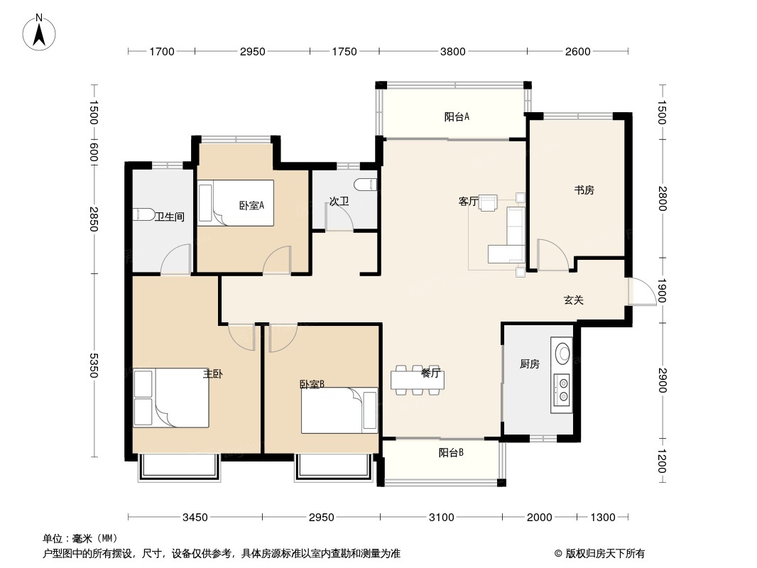 保利栖悦户型图