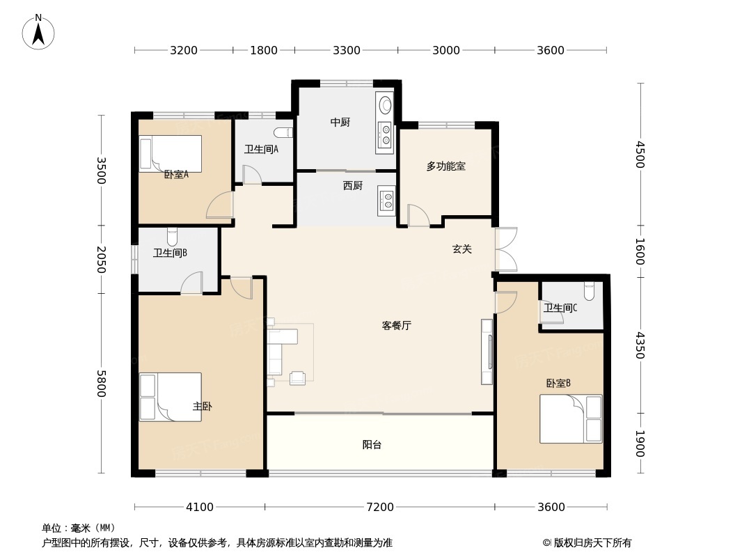 伟星湖山云著户型图