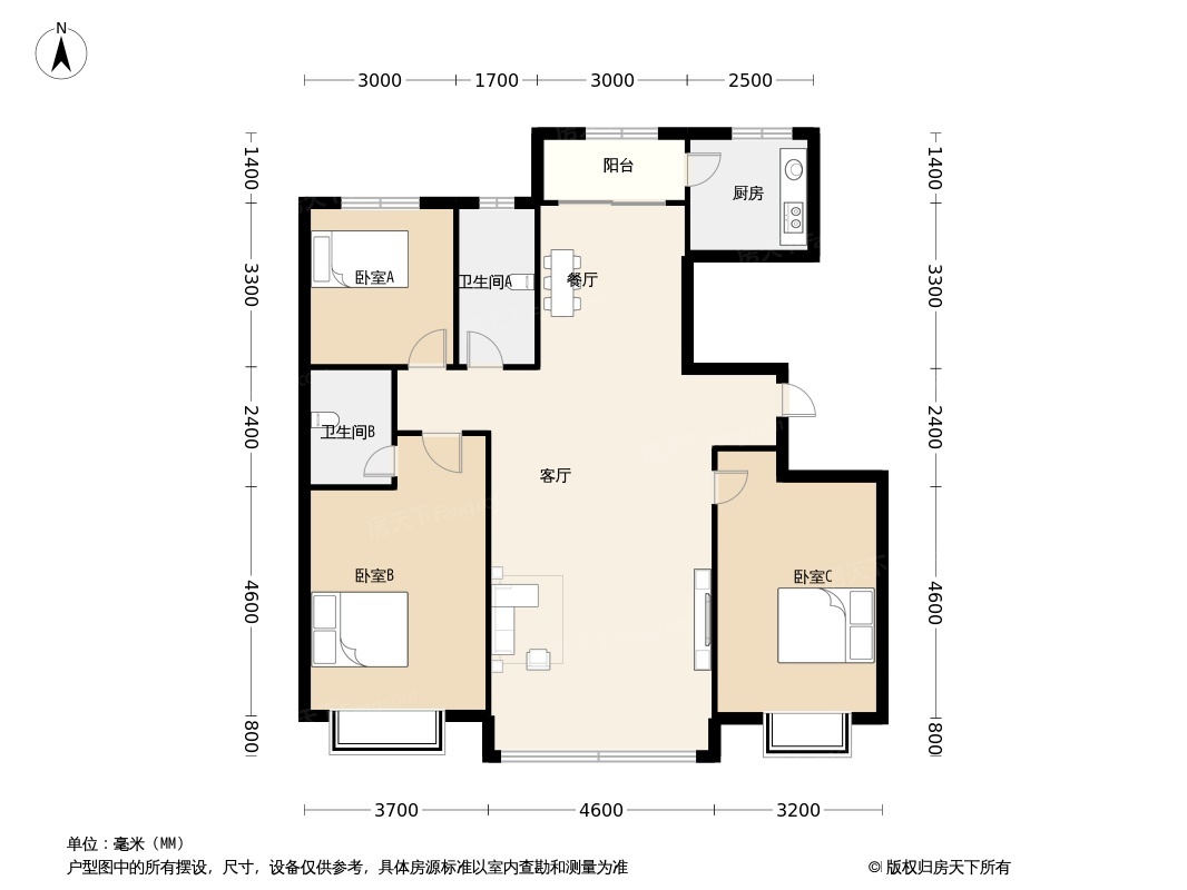 鼎居·和锦苑户型图