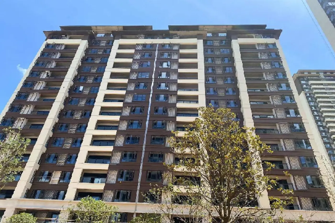 实景图:小区楼栋