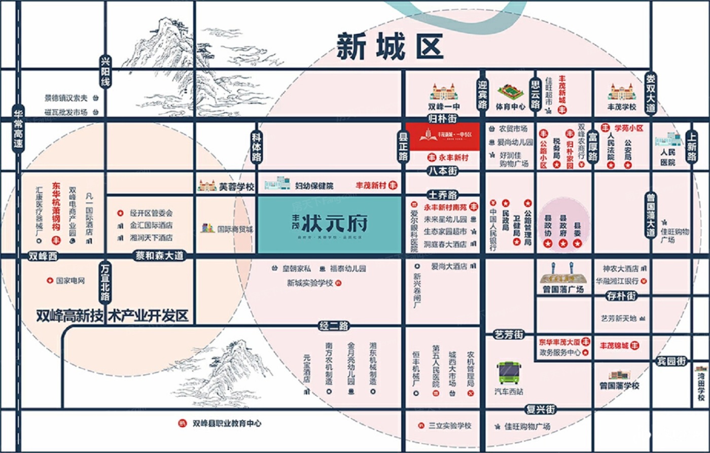 计划2024年05月在娄底双峰县买三居新房？这篇购房攻略一定要看起来！