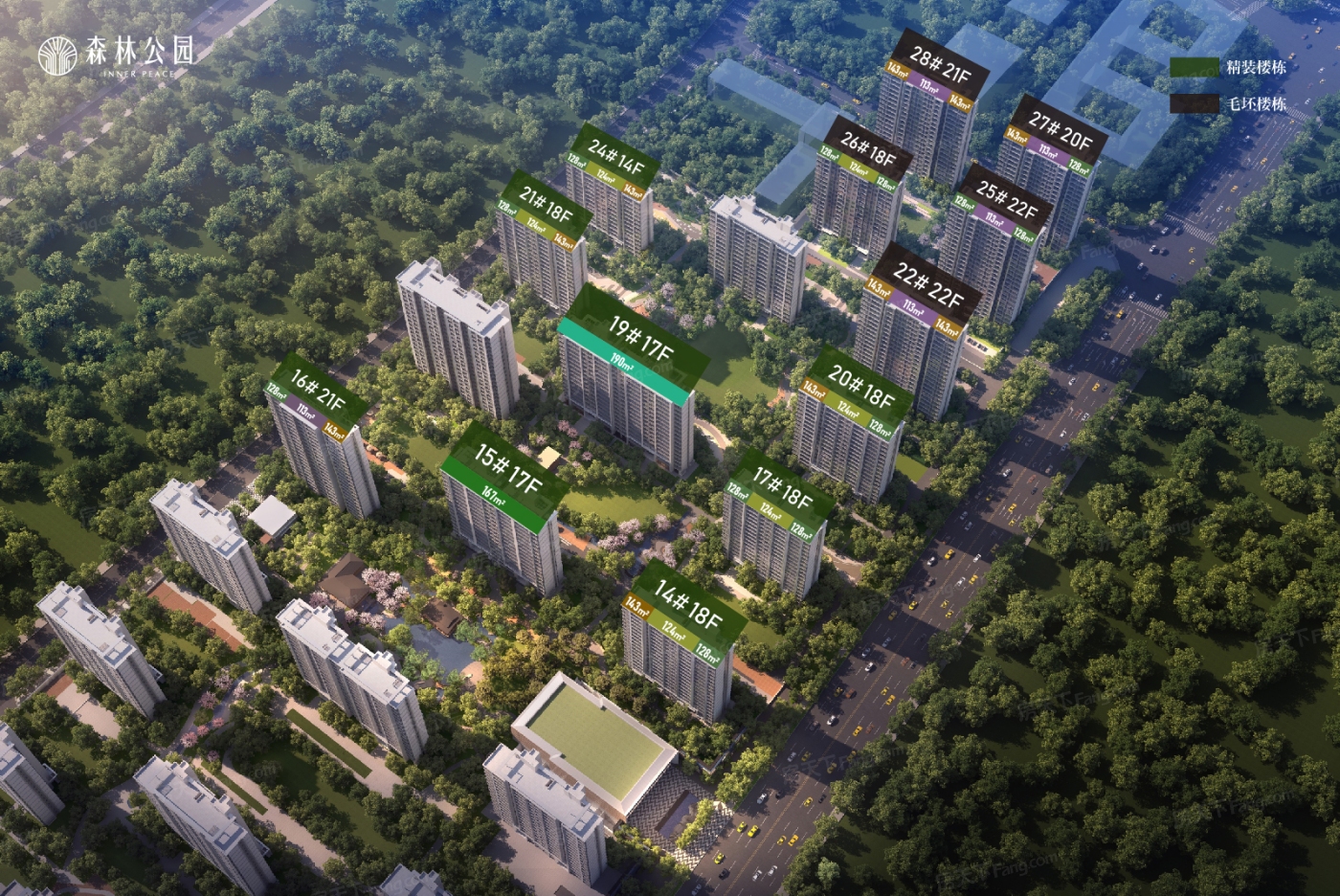青岛2024年03月特价优惠楼盘在此 6#楼王加推 实景准现房丨森林公园手慢无！
