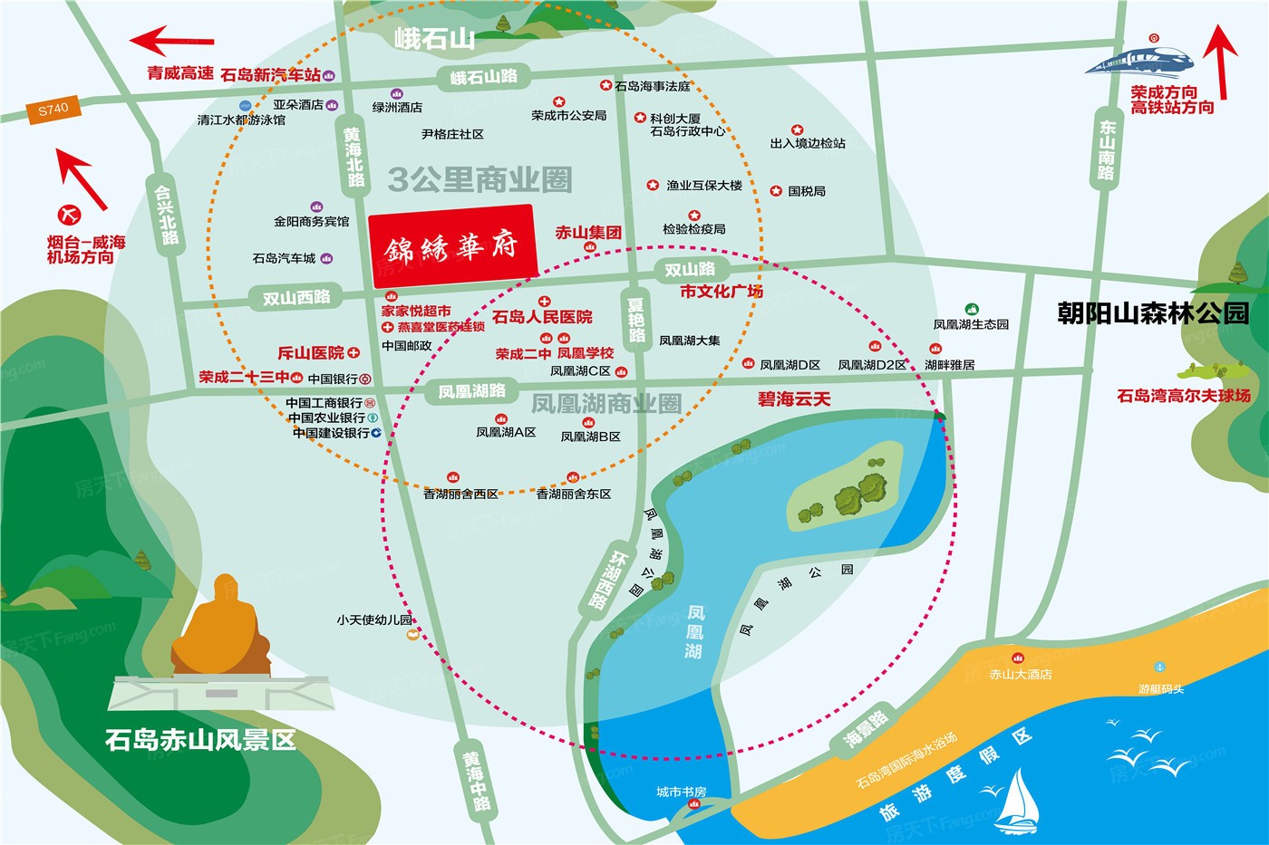 改善住房？为你搜罗2024年04月威海荣成市的热门四居室楼盘！