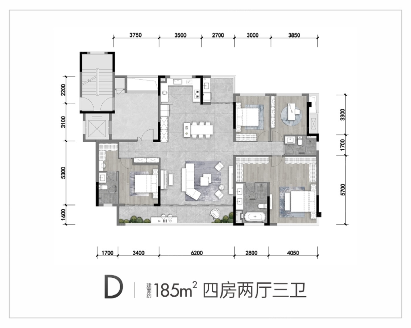 龙湖天府 云河颂