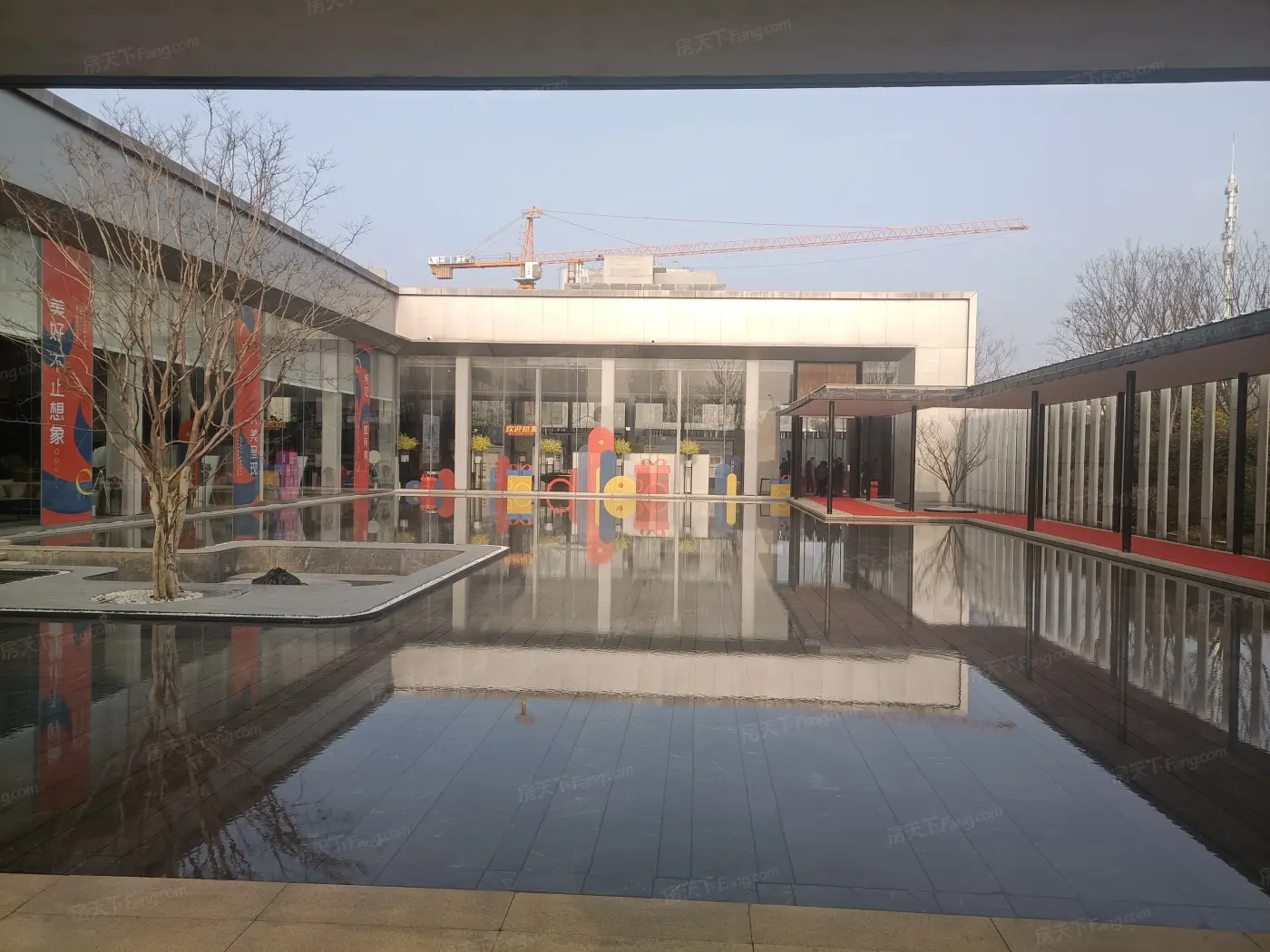 实景图:售楼处