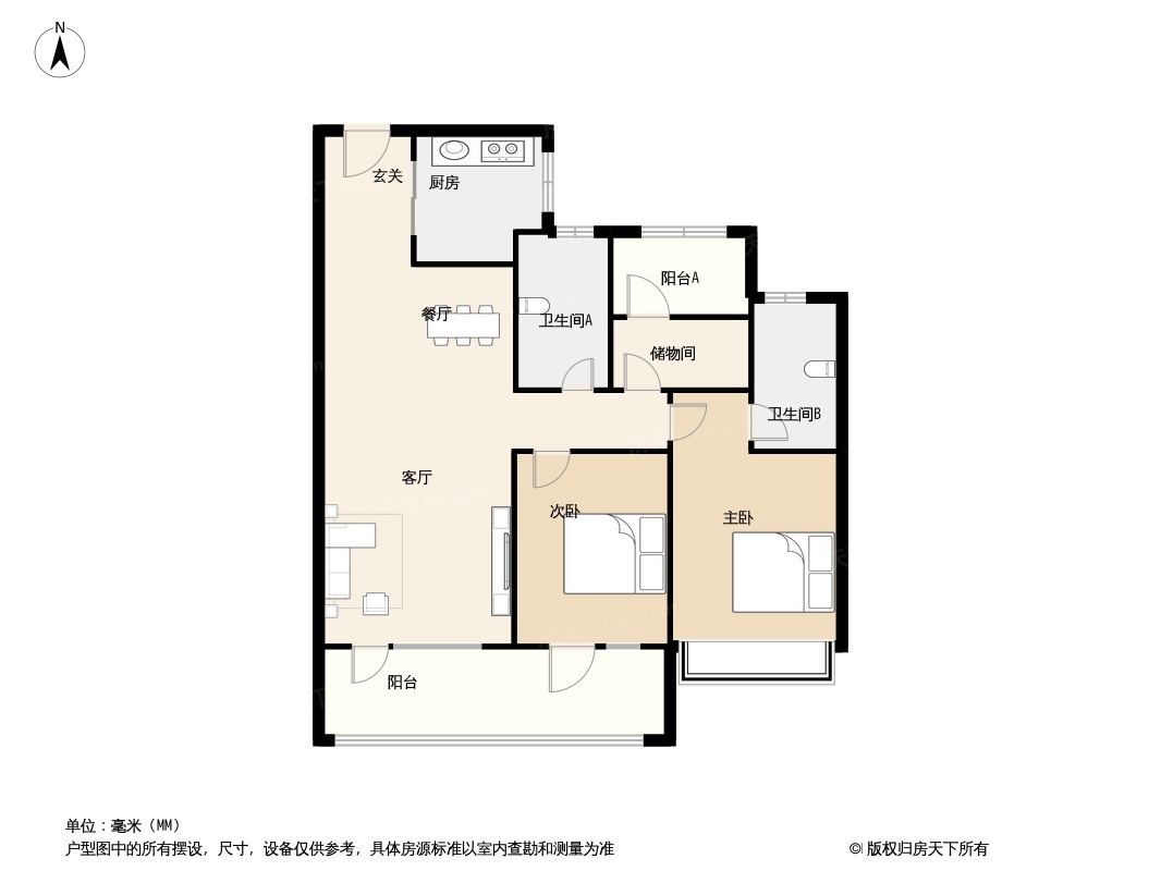 百安居地块户型图