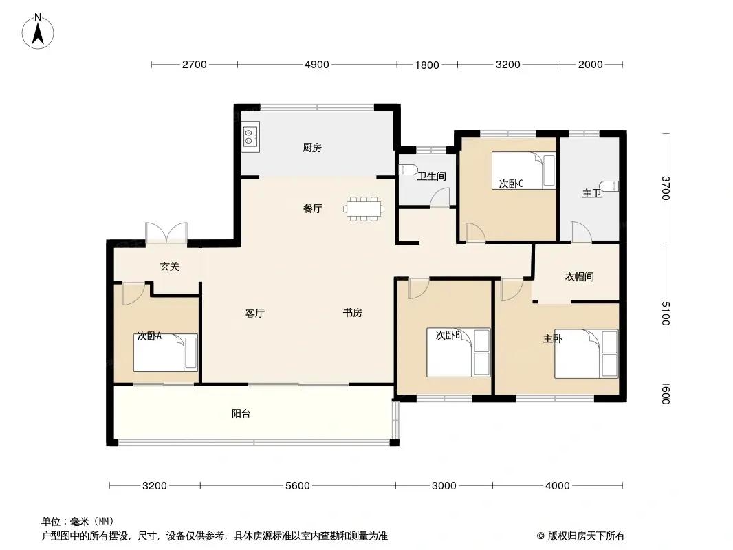 玺悦东岸户型图