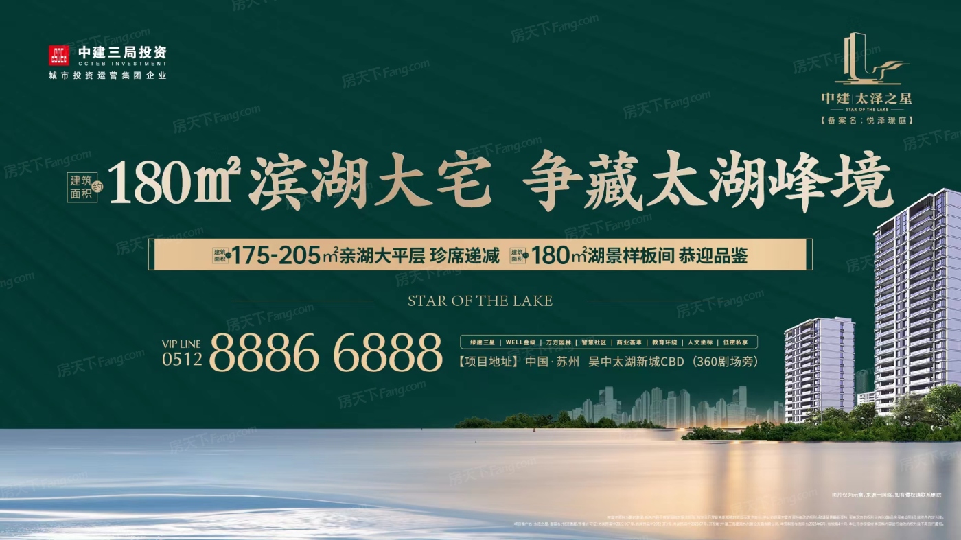 精选2023年07月苏州吴中五居新楼盘，给你一个更大更好的新家！